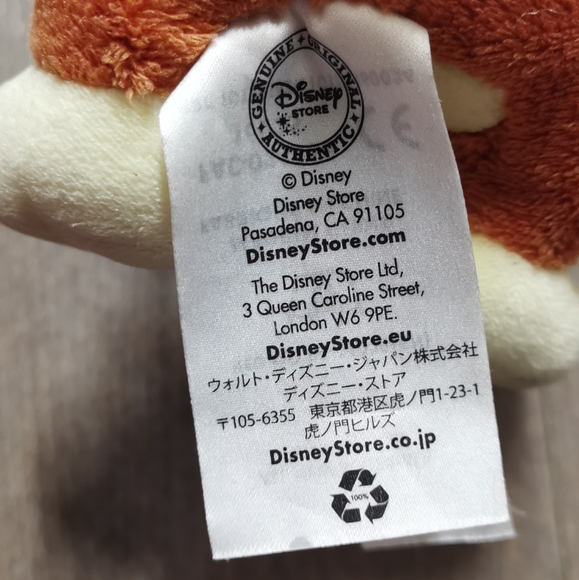 Disney Store Fifi Minnie Mouse Dog Disney Jr Plush Stuffed Animal Toy 6" - Picture 7 of 8